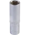 Hlavice nástrčná prodloužená 6-hranná MASTERTOOL 1/2" 17 mm L 78 mm CRV 78-0517