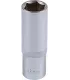 Hlavice nástrčná prodloužená 6-hranná MASTERTOOL 1/2" 18 mm L 78 mm CRV 78-0518