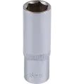 Hlavice nástrčná prodloužená 6-hranná MASTERTOOL 1/2" 18 mm L 78 mm CRV 78-0518