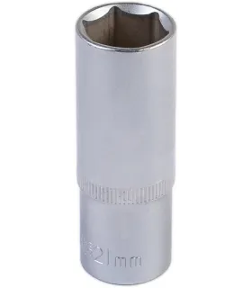 Hlavice nástrčná prodloužená 6-hranná MASTERTOOL 1/2" 21 mm L 78 mm CRV 78-0521
