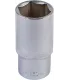 Hlavice nástrčná prodloužená 6-hranná MASTERTOOL 1/2" 30 mm L 78 mm CRV 78-0530