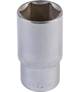 Hlavice nástrčná prodloužená 6-hranná MASTERTOOL 1/2" 32 mm L 78 mm CRV 78-0532