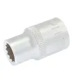 Hlavice nástrčná 12hranná MASTERTOOL 1/2" 11mm L 40mm CRV 78-0611