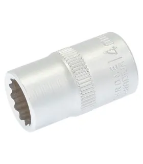 Hlavice nástrčná 12hranný MASTERTOOL 1/2" 14mm L 40mm CRV 78-0614