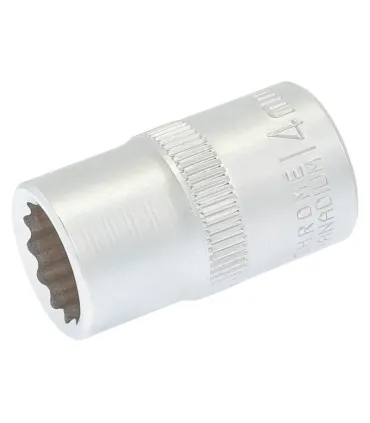 Hlavice nástrčná 12hranný MASTERTOOL 1/2" 14mm L 40mm CRV 78-0614