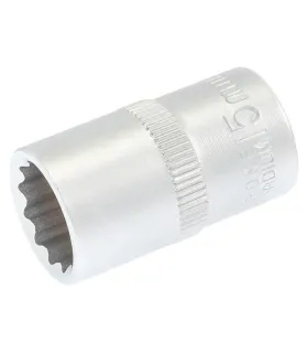 Hlavice nástrčná 12hranná MASTERTOOL 1/2" 15mm L 40mm CRV 78-0615