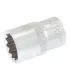 Hlavice nástrčná 12hranná MASTERTOOL 1/2" 17 mm L 40 mm CRV 78-0617
