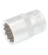 Hlavice nástrčná 12hranná MASTERTOOL 1/2" 18mm L 40mm CRV 78-0618