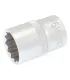 Hlavice nástrčná 12hranná MASTERTOOL 1/2" 19 mm L 40 mm CRV 78-0619