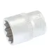 Hlavice nástrčná 12hranná MASTERTOOL 22mm L 40mm CRV 78-0622
