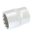 Hlavice nástrčná 12hranná MASTERTOOL 22mm L 40mm CRV 78-0622