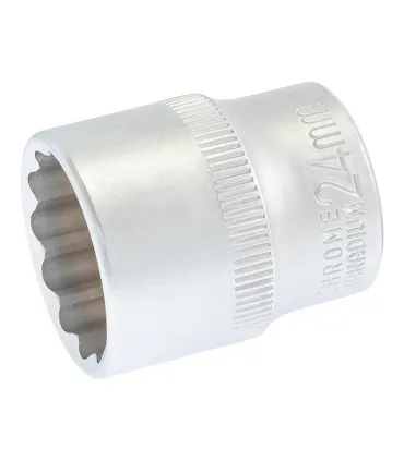 Hlavice nástrčná 12hranná MASTERTOOL 1/2" 24 mm L 40 mm CRV 78-0624