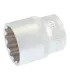 Hlavice nástrčná 12hranná MASTERTOOL 1/2" 27 mm L 43 mm CRV 78-0627