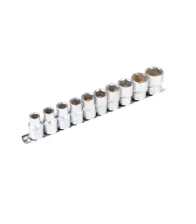 Sada hlavic nástrčných MASTERTOOL 1/2" 10-24 mm L 40 mm CRV, 10 ks 78-1211