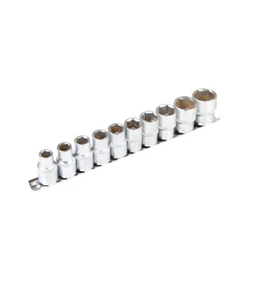 Sada hlavic nástrčných MASTERTOOL 1/2" 10-24 mm L 40 mm CRV, 10 ks 78-1211