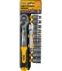 Sada hlavic nástrčných MASTERTOOL 1/2" 8-19 mm CRV ráčna 72Т 12 ks 8-19 mm CRV ráčna 72Т 12 ks 78-1312