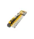 Sada hlavic nástrčných MASTERTOOL 1/4" 5-14 mm CrV ráčna 72Т 11 ks 78-1415