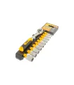Sada hlavic nástrčných MASTERTOOL 1/4" 5-14 mm CrV ráčna 72Т 11 ks 78-1415