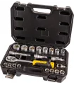 Sada hlavic nástrčných MASTERTOOL 1/2" 10-32 mm CRV ráčna 72Т 21 ks 10-32 mm CRV ráčna 72Т 21 ks 78-4021