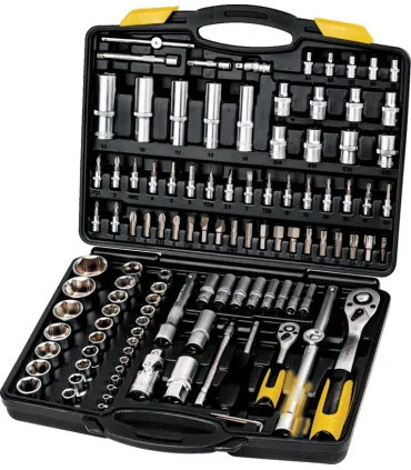 Sada hlavic nástrčných MASTERTOOL PROFI 1/4" - 1/2" CRV ráčna 72Т 111 ks 78-5111