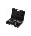 Sada nástrčných hlavic MASTERTOOL 1/4" - 1/2" CrV ráčna 24Т 72 ks 78-7072