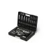 Sada nástrčných hlavic MASTERTOOL 1/4" - 1/2" CrV ráčna 24Т 108 ks 78-7108