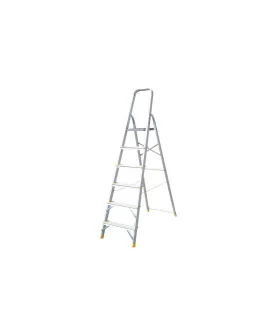 Žebřík schůdkový hliníkový MASTERTOOL 6 stupňů h 1280 mm max. 150 kg 79-1106