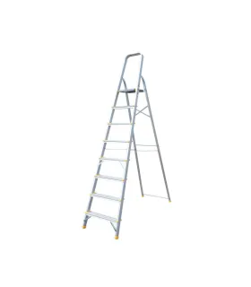 Žebřík schůdkový hliníkový MASTERTOOL 8 stupňů h 1720 mm max. 150 kg 79-1108