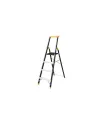 Žebřík schůdkový hliníkový MASTERTOOL 4 kovové stupně h 846 mm max. 150 kg 79-1204