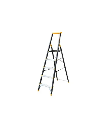 Žebřík schůdkový hliníkový MASTERTOOL 5 kovové stupňů h 1064 mm max. 150 kg 79-1205