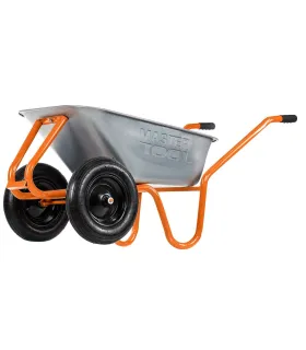kolečko stavební / zahradní MASTERTOOL D-22 85 l/230kg, dvě kola PN 3, 5*8 Ø 37cm 79-9846