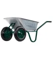 kolečko stavební / zahradní MASTERTOOL D-12 85 l/200kg, dvě kola PN 3, 5*8 Ø 37cm 79-9849