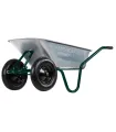 kolečko stavební / zahradní MASTERTOOL D-12 100 l/200kg, dvě kola PN 3, 5*8 Ø 37cm 79-9853