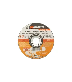 Kotouč řezný na kov a nerez GRANITE PROFI +30 125*1, 0*22, 2 mm 8-06-120