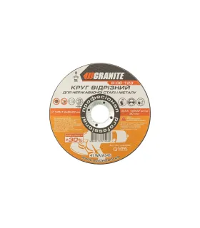 Kotouč řezný na kov a nerez GRANITE PROFI +30 125*1.2*22.2 mm 8-06-123