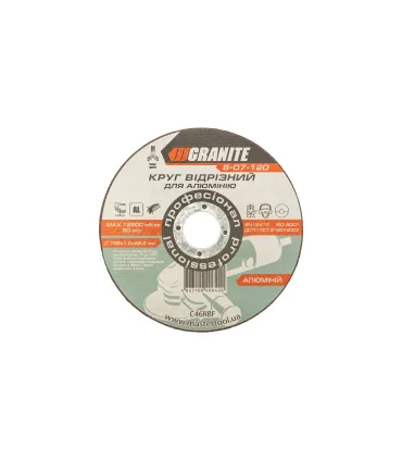Kotouč řezný na hliník GRANITE 125*1, 0*22, 2 mm 8-07-120