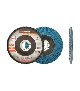 Kotouč brusný lamelový GRANITE ZIRCONIA Т29 P36 125*22 mm 8-32-036