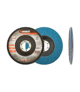 Kotouč brusný lamelový GRANITE ZIRCONIA Т29 P60 125*22 mm 8-32-060