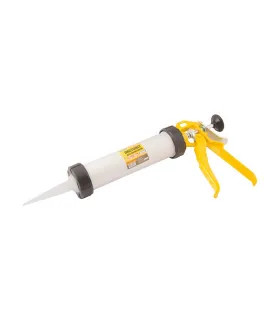 Pistole vytlačovací na stavební směsi MASTERTOOL PROFI 420 ml/255 mm hliníková 80-0236
