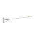 Míchadlo spirálové do vrtačky na farbu a směsi SDS-Plus MASTERTOOL Ø 100 mm L 600 mm 80-0320