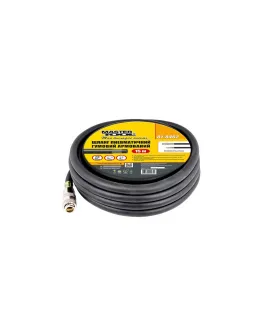 Hadice vzduchová MASTERTOOL gumová 20 bar 8*15 mm 15m, rychlý konektor 81-8462