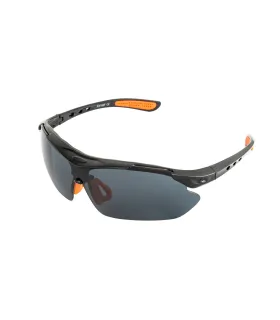 Brýle ochranné MASTERTOOL SPORTLINE GREY panoramatická čočka, proti poškrábání ANTI-SCRATCH, protiskluzové bočnice 82-0008