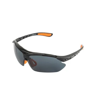 Brýle ochranné MASTERTOOL SPORTLINE GREY panoramatická čočka, proti poškrábání ANTI-SCRATCH, protiskluzové bočnice 82-0008