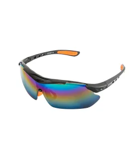 Brýle ochranné MASTERTOOL SPORTLINE REVO panoramatická čočka, proti poškrábání ANTI-SCRATCH, protiskluzové bočnice 82-0009