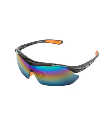 Brýle ochranné MASTERTOOL SPORTLINE REVO panoramatická čočka, proti poškrábání ANTI-SCRATCH, protiskluzové bočnice 82-0009