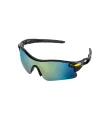 Brýle ochranné MASTERTOOL SPORTLINE GOLD MIRROR panoramatická čočka, protiskluzové bočnice 82-0012