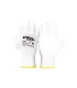 Rukavice pracovní MASTERTOOL pletené bezešvé s PU povlakem bílé 10" 83-0641