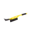 Auto kartáč na sníh MASTERTOOL se škrabkou na led 100 mm YELLOW 520 mm 84-0003
