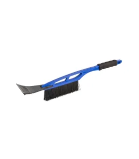 Auto kartáč na sníh MASTERTOOL se škrabkou na led 100 mm BLUE 520 mm 84-0004