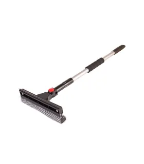 Stěrka na vodu MASTERTOOL 250 mm s teleskopickou hliníkovou rukojetí 740 - 1070 mm, rotační 84-0008